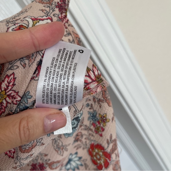 SOLD- Knox Rose Floral Long Sleeve Floral Blouse Sz M NWOT - Picture 7 of 7